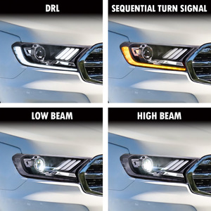 2015-2020สำหรับ <span class=keywords><strong>Ford</strong></span> <span class=keywords><strong>Ranger</strong></span> ไฟหน้ารถยนต์ LED สไตล์ <span class=keywords><strong>Ranger</strong></span> Raptor wildtrak ไฟหน้า6000K สีเย็นใหม่ - Product Image 3