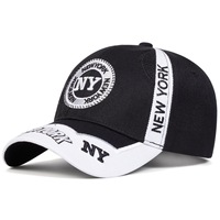 Gorra de Béisbol de 5 Paneles con Bordado 3D de los New York Yankees, Ajustable, Estilo Dad Hat, con Diseño Étnico de Puntos de Camuflaje en Rojo y Negro, de Algodón