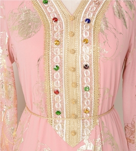 Thời trang mới Trung Đông bảo thủ cao cấp khí quyển của phụ nữ Ăn mặc - Product Image 5