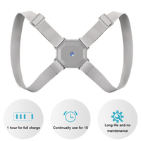 Ceinture de correction de posture intelligente réglable pour clavicule, colonne vertébrale, dos, épaules et lombaires