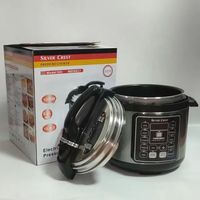 Autocuiseur électrique commercial ou domestique de haute qualité en acier inoxydable Multi 6L argent cuiseur à riz
