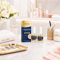 Soin des ongles à la kératine de haute qualité : fortifiant, lissant, hydratant, pour ongles secs, anti-casse, réparateur de dommages, stimulateur de croissance