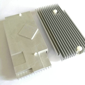 ฮีทซิงค์อะลูมิเนียมแบบกลึง CNC สำหรับแหล่งจ่ายไฟ พร้อมแบบยึดด้วยสกรู - Product Image 1