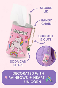 Muestra Gratuita del Fabricante, Mini Envase de Toallitas Húmedas para Bebé, Toallitas Desechables Portátiles con Aloe Vera, Diseño Mini Adorable para Viajes - Product Image 3