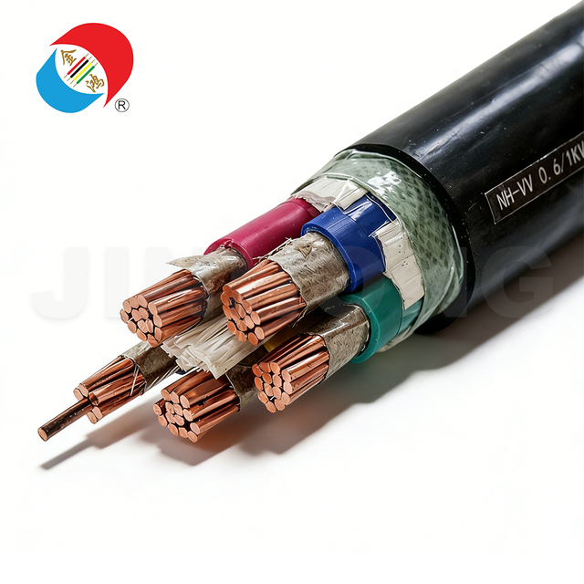 Factory Direct NH-VV Fire Resistant PVC Power Cable for Emergency Power Distribution
