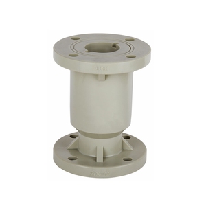 Vannes à <span class=keywords><strong>clapet</strong></span> sphériques PPH à bride de haute qualité de Chine, DN125 à DN300, vannes à <span class=keywords><strong>clapet</strong></span> en <span class=keywords><strong>PVC</strong></span> de 5 à 12 pouces, prêtes à être expédiées - Product Image 3