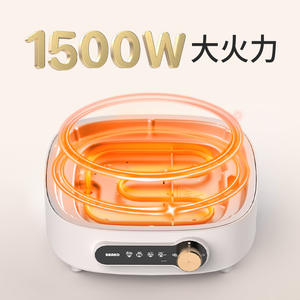 Fagor Hot Pot électrique 5L, gril multifonction antiadhésif pour la maison et les dortoirs - Product Image 4