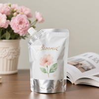 Pochette à bec verseur personnalisée haute barrière de qualité alimentaire, rechargeable, pour emballage de liquides (jus, lait, thé, café, confiture, purée, ketchup)