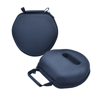 Étui de transport confortable pour casque de jeu avec poche interne en filet, sac de rangement pour écouteurs pour des voyages pratiques