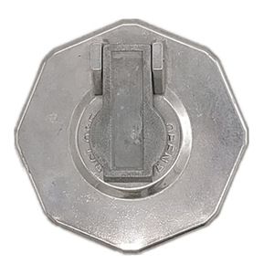 มือจับฝาถังน้ำมันอะลูมิเนียมสีเงิน สำหรับรถอีซูซุ เจเอซี 3704930LE010 CY86210A 8981460100 8981460140 - Product Image 1