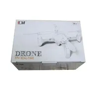 DM002 2.4G 4CH Kit de drone RC mini à assembler soi-même avec maintien d'altitude, vente en gros, pour cadeau d'enfant