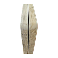 Panneau de bois de paulownia mélaminé écologique moderne de 9 à 18 mm avec colle E1/E2/E0 et couleur personnalisée pour les meubles et les armoires de la maison