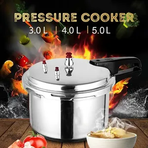 Casserole à pression en acier inoxydable 304 de 18/20/22/28/32 cm, économie d'énergie, pour cuisinière électrique et à gaz, ustensile de cuisine sûr - Product Image 3