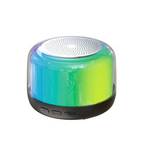 Haut-parleur Bluetooth sans fil coloré populaire le moins cher Éclairage flash RVB Petit haut-parleur Électronique pour le camping Fête Cadeau de vacances