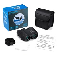 Jumelles compactes 10x25 pour l'extérieur, légères, de haute qualité, pour l'observation des oiseaux, les voyages en voiture, les voyages, le sport