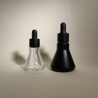 Botol minyak kerucut kaca Essence, botol kosong kosmetik botol kaca parfum 15/30ml