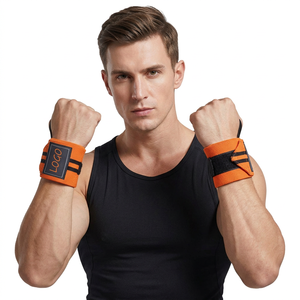 Muñequeras Elásticas de Alta Resistencia y Calidad Premium, Ajustables, Antideslizantes, Transpirables y Ligeras para Entrenamiento - Product Image 1