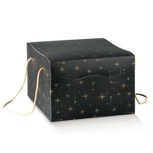 Scatola notte stellata con stringhe 28cm x 20cm x 35cm - Product Image 1