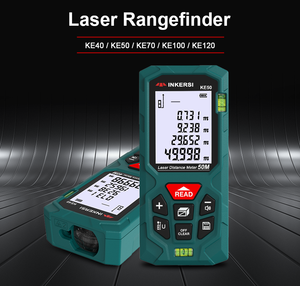 INKERSI El Tipi Lazer Mesafe Ölçer ve Dijital Mezura 40M 50M 120M <span class=keywords><strong>AAA</strong></span> Pilli Yüksek Hassasiyetli Lazer Mesafe Ölçer - Product Image 1