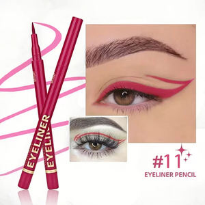 OEM/ODM Eyeliner liquide arc-en-ciel 12 couleurs, imperméable, longue tenue, anti-bavures, DIY, maquillage pour les yeux aux couleurs néon - Product Image 2