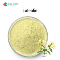 Poudre de Lutéoline Liposomale, Extrait Naturel de Lutéoline en Poudre, Ingrédient Flavonoïde Pur à 98% pour Capsules et Comprimés