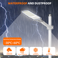 AC 165-265V lampu jalan LED ultra-tipis lonjakan daya penuh