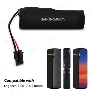 2600mAh 3.7V Li-Ion Batterie 18650 Logitech <span class=keywords><strong>UE</strong></span> <span class=keywords><strong>Boom</strong></span> S-0012 533-000105 NTA3083 LCO Anode Matériel 12V Tension - Product Image 3