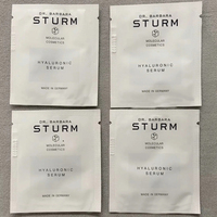 Preuve de liquide Mini pochette plate en aluminium personnalisée Paquets d'échantillons cosmétiques Soins de la peau Crème cosmétique Échantillon Sachet Emballage