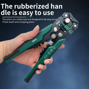 <span class=keywords><strong>Pince</strong></span> multifonctionnelle réglable <span class=keywords><strong>Pince</strong></span> <span class=keywords><strong>à</strong></span> dénuder professionnelle en acier pour dénuder, <span class=keywords><strong>sertir</strong></span>, couper rapidement - Product Image 3