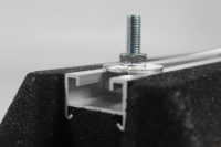 Kompressor-Gummilagerung Vibrationsisolator-Pad Hochbelastbare Stoßdämpferbasis für Klimaanlagen-Systeme
