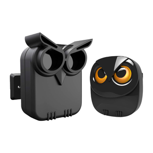 Sensor de movimiento de búho Alarma de entrada inalámbrica de largo alcance Proteja su propiedad exterior/interior - Product Image 1