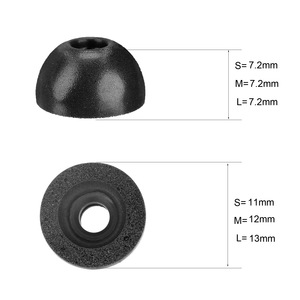 Defean mousse à mémoire écouteur embouts d'oreille écouteurs embouts pour TWS Anker <span class=keywords><strong>Life</strong></span> <span class=keywords><strong>P2</strong></span> P3 A2 A1 DOT2 - Product Image 5