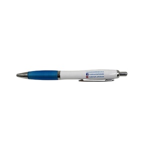 Bolígrafo Retráctil Personalizado al por Mayor con Logotipo, Empuñadura de Plástico y Goma, Ancho de Escritura de 0.5 mm, Económico - Product Image 5