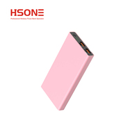 Batería Externa Ultra Delgada de 10000mAh con Certificación ROHS, Carga Rápida, Pantalla LED y Función de Soporte