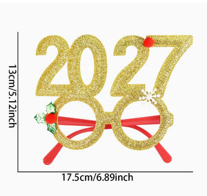 Gafas de Año Nuevo 2027, Novedad en Venta, Diadema con Gafas Creativas para la Nochevieja, Gafas Digitales - Product Image 4
