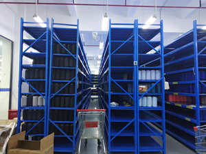 Estante de almacén de acero sin pernos ligero personalizable Mracking con estante de almacenamiento de protección contra la corrosión a la venta - Product Image 4