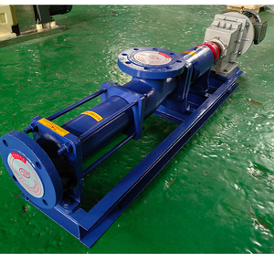 FG60-1 Stainless Steel Single Screw <b>Pump</b> OEM Customizable Food Grade Sewage Sludge Applications High 0.6Mpa 5.5HP Motor Single S - Product Image 6