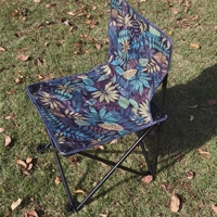 Chaise de camping pliante moderne robuste et durable, confortable, en tissu Oxford et métal, pour l'extérieur, la plage, les voyages, la pêche, le jardin