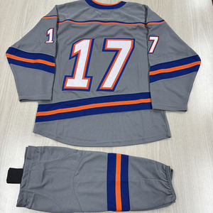 Jersey Hoki Tim Kustom Bordir Pakaian Hoki Es Jahitan Jersey Hoki Es - Product Image 5