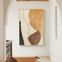 100% main dessine moderne de haute qualité coloré abstraction peinture à l'huile Art sur toile chambre mur art décor à la maison