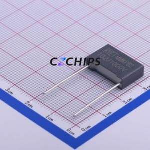 Condensateur à film polypropylène (CBB) MMKP102J3A1501, composant traversant (THT), pas de 15 mm, 1 nF, 5 %, 1 kV - Product Image 1