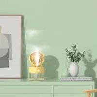 Mini ventilateur refroidisseur d'air portable rechargeable USB Offre Spéciale meilleure qualité Application de bureau veilleuse en plastique pour usage domestique