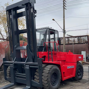 Chariot élévateur d'occasion Mitsubishi 15 tonnes Chariot élévateur à moteur Mitsubishi Moteur japonais Chariot élévateur bon marché Mitsubishi 15 tonnes à Offre Spéciale - Product Image 1