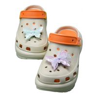Breloques de chaussures en tissu peluche multicolores pour femmes, sabots, bricolage, breloques pour filles, style princesse, décoration de chaussures