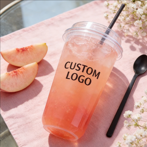 Vasos de Plástico Transparente Personalizados para Postres, 20 oz, 93 mm, con Logotipo para Bebidas - Product Image 5