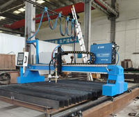 Machine de découpe plasma CNC portative SUKE modèle 3012 avec système de contrôle SJTU-CNC, épaisseur de coupe 0-30 mm, servomoteur haute performance