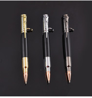 Pulpen Taktis Bolt Action Logo Kustom Personal, Logam Kayu Peluru Senapan, Hadiah Perusahaan Unik, OEM Grosir Pabrik