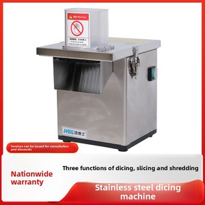 Commercial Fully Automatic Stainless Steel Multi-Function Dicer 220V School Home Vegetable <strong>Cutter</strong> for Potato Carrot <strong>Fruit</strong> Motor - Product Image 2