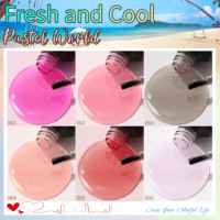 Kit de vernis à ongles en gel UV LED vegan de haute qualité, sans cruauté, 24 couleurs, à retirer par trempage, avec étiquette privée personnalisée, ensemble de nail art