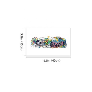 Le maniche del tatuaggio dell'autoadesivo temporaneo impermeabile all'ingrosso le braccia colorate del tatuaggio del braccio pieno sono uomini e donne popolari - Product Image 6